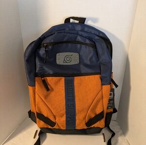 New Naruto Shippuden collection back pack with lap top sleeve
